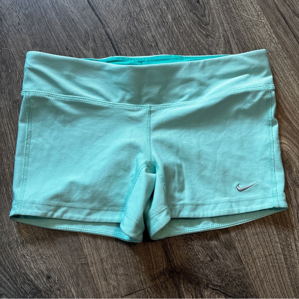 Nike Kid’s Light Blue/Teal Athletic Shorts